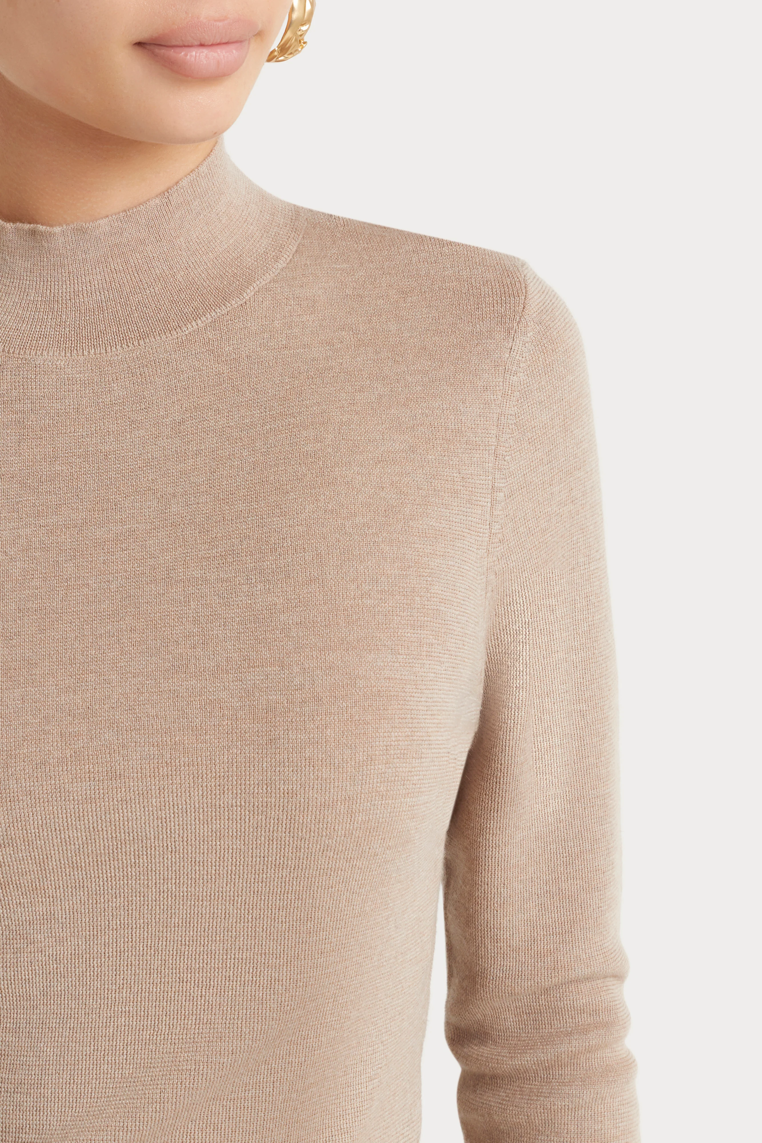 Husk Mock Neck Sweater - Image 4