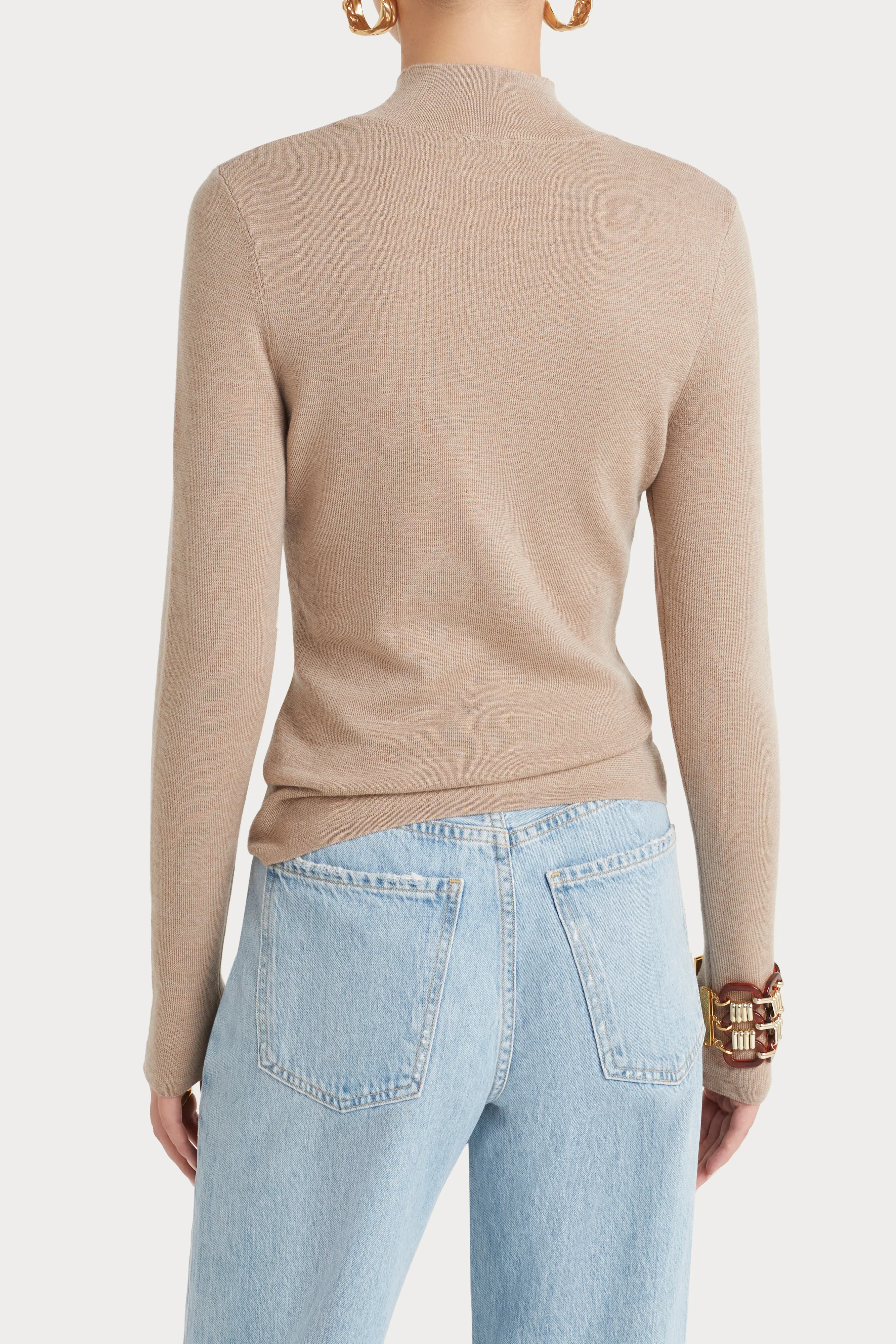 Husk Mock Neck Sweater - Image 5